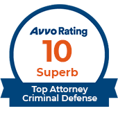 Avvo Rating 10 out of 10 Superb Rating